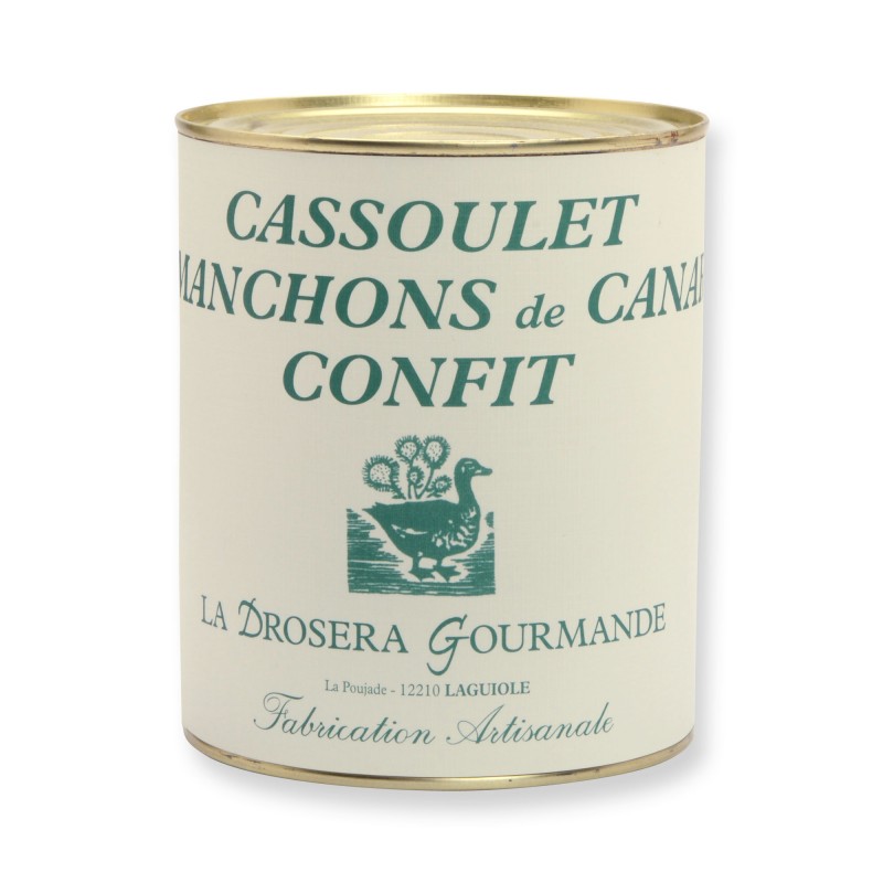 Cassoulet manchons de canard confit LA DROSERA GOURMANDE Cassoulet manchons de canard confit LA DROSERA GOURMANDE