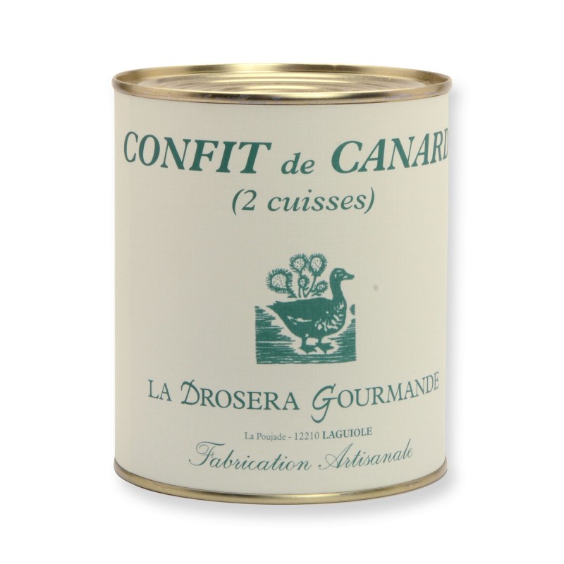 Confit de canard pour 2 ou 6 personnes LA DROSERA GOURMANDE Confit de canard pour 2 ou 6 personnes LA DROSERA GOURMANDE