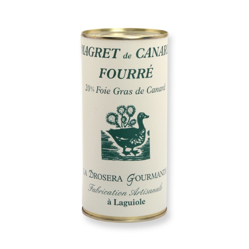 Magret de canard fourré 590 g - 20% foie gras de canard LA DROSERA GOURMANDE Magret de canard fourré 590 g - 20% foie gras de canard LA DROSERA GOURMANDE