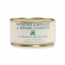 Gésiers émincés de dinde confits 190g