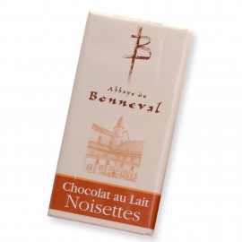 Chocolat au lait noisettes 100 g Abbaye de Bonneval