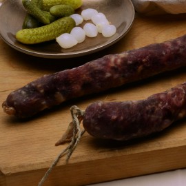 Saucisse sèche canard sous-vide