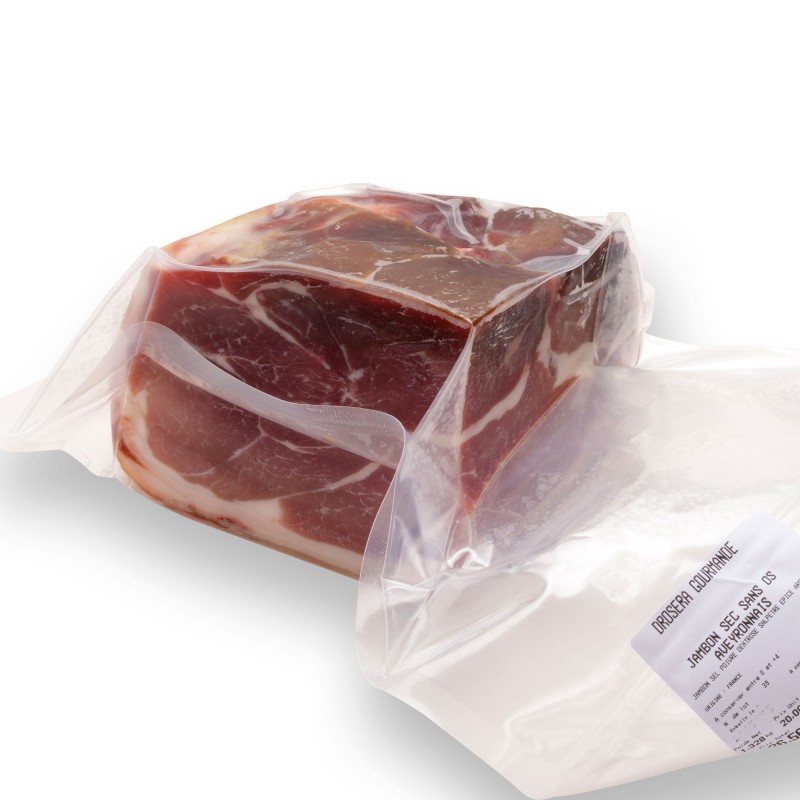 HCIA JAMBON SEC CRU SANS OS ENTIER 5 KG : : Epicerie