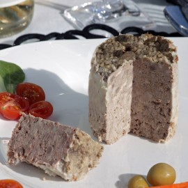 Savourez la terrine de porc aux olives vertes 180 g