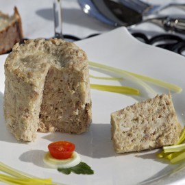 A partager la terrine de porc aux poireaux 180 g