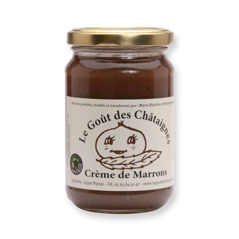 Crème de marron 360g Fabriquée en Aveyron
