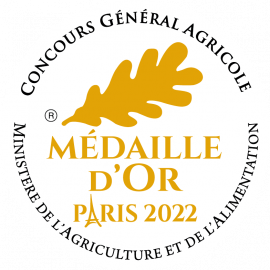 La médaille d'or a été obtenue en 2022 pour le foie gras de canard entier La Drosera Gourmande