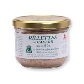 Rillettes de canard 180 g LA DROSERA GOURMANDE