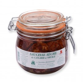 Saucisse sèche de canard à l'huile 550 g LA DROSERA GOURMANDE
