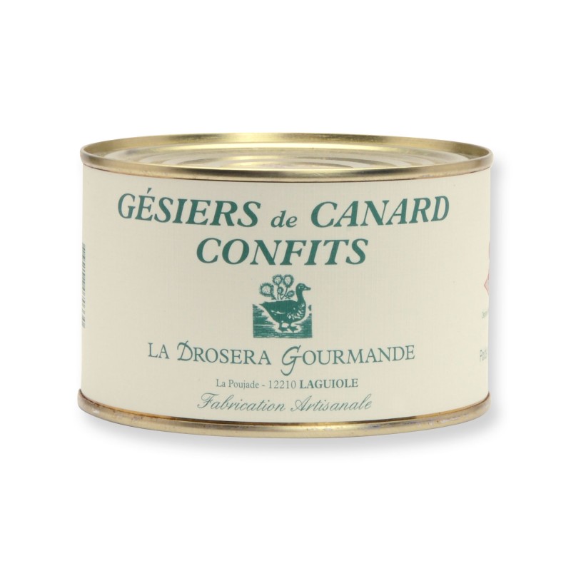 Gésiers de canard confits