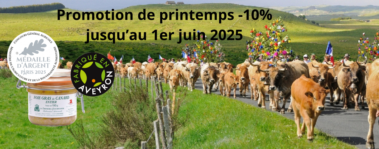Promotion -10% jusqu'au 1er juin 2025